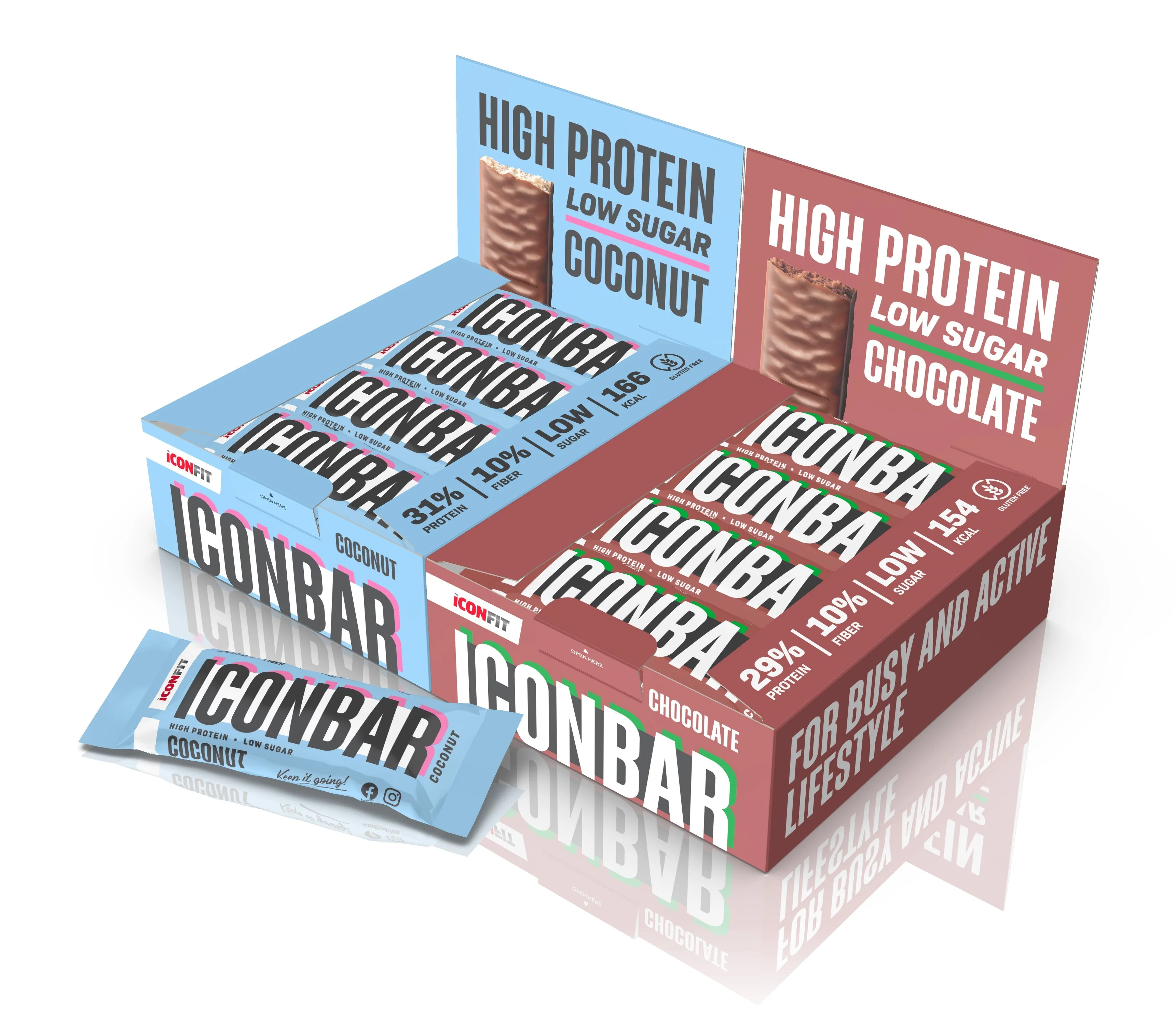 ICONFIT ICONBAR proteiinipatukka (45g) - Image 4