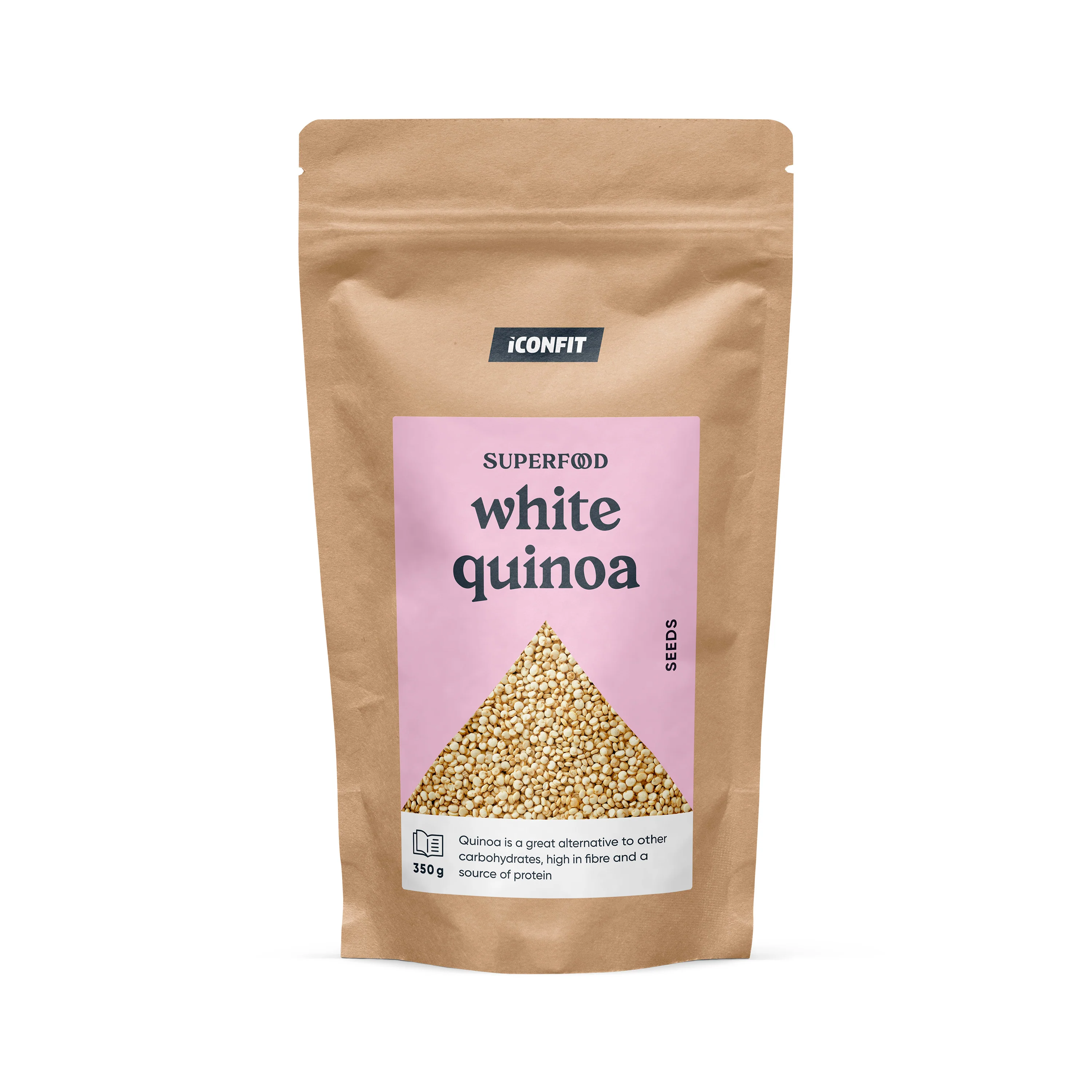 ICONFIT Valkoiset kvinoa-siemenet (350g)