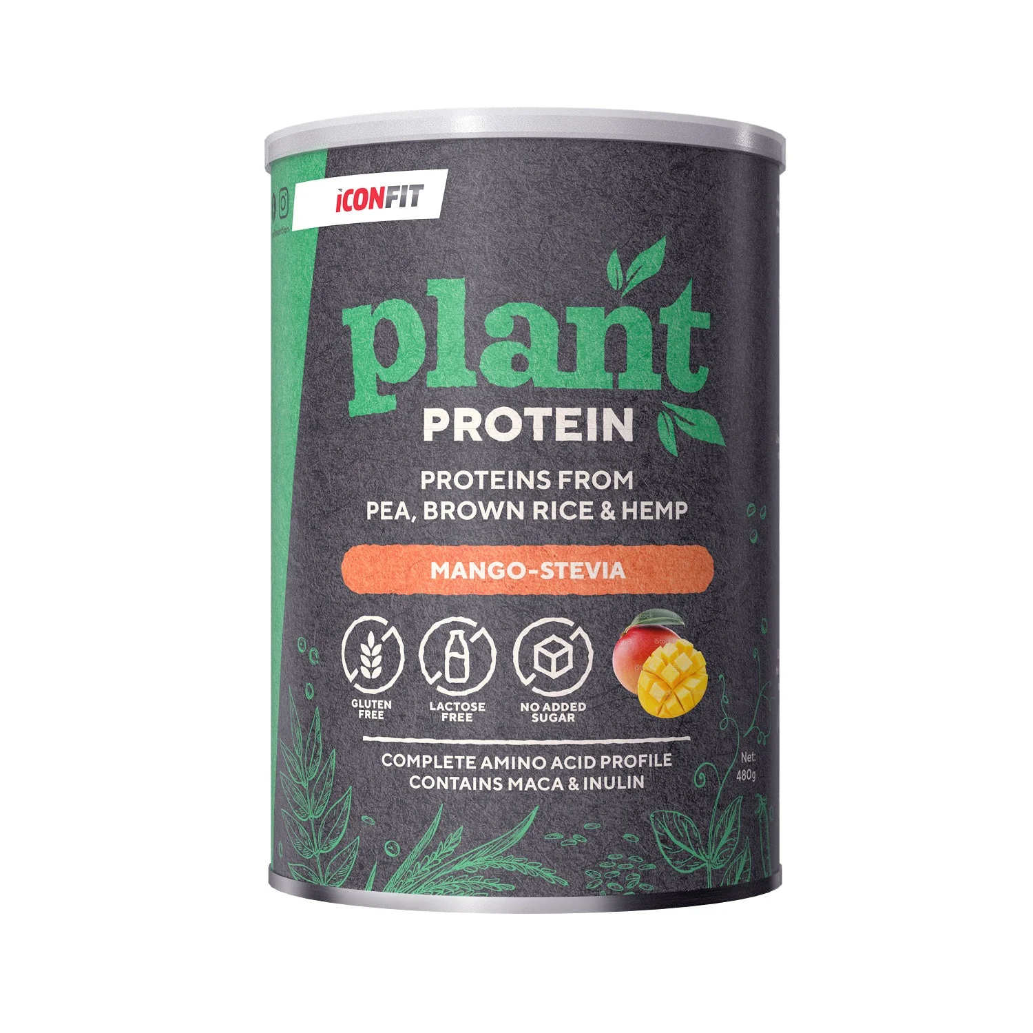 ICONFIT Kasviproteiini (480g) - Image 3
